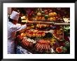 Chef Creating Restaurant Display, Brussels, Belgium by Rick Gerharter Limited Edition Print