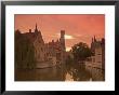Belfort And River Dijver, Bruges, Belgium by Alan Copson Limited Edition Print
