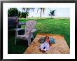 Boy Sleeping Outside Vaoto Lodge, Manua'a Islands, American Samoa by Peter Hendrie Limited Edition Pricing Art Print