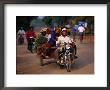 Motorcycle Carrying Produce And People To Bavel, Battambang, Cambodia by Jerry Galea Limited Edition Print