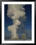 Old Faithful Geyser In Winter, Yellowstone National Park by Norbert Rosing Limited Edition Print