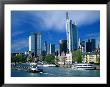 Cityscape Of Frankfurt, Germany by Peter Adams Limited Edition Print
