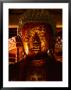 Detail Of Golden Buddha Statue At Thap Buc, Hanoi, Vietnam by Bill Wassman Limited Edition Print