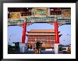 Entrance Gate To Hotel, Taipei, Taiwan by Tom Cockrem Limited Edition Pricing Art Print