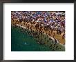 Praia Vermelha (Red Beach Crowded With Locals, Rio De Janeiro, Brazil by John Pennock Limited Edition Print