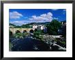 River Dee Flowing Under Bridge Through Town, Llangollen, United Kingdom by Anders Blomqvist Limited Edition Pricing Art Print