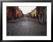 View Of Cobblestone Streets In San Miguel De Allende, Mexico by Gina Martin Limited Edition Pricing Art Print