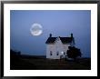Moonrise Over A Solitary Building by Al Petteway Limited Edition Print