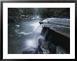 A Waterfall On Big Fiery Gizzard Creek Swirls Into A Pool by Stephen Alvarez Limited Edition Pricing Art Print