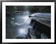 A Waterfall On Big Fiery Gizzard Creek Swirls Into A Pool by Stephen Alvarez Limited Edition Print