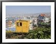 Funicular, Valparaiso, Chile, South America by Michael Snell Limited Edition Print