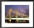 Albert Bridge, London, England, United Kingdom by Nick Wood Limited Edition Pricing Art Print