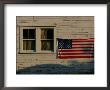 Evening Light On An American Flag On The Side Of An Old Barn by Stephen St. John Limited Edition Pricing Art Print