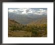 Village With A Buddhist Monastery In Mustang, Himalayas Behind by Stephen Sharnoff Limited Edition Print