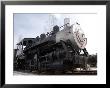An Old Steam Engine Sits On A Siding by Taylor S. Kennedy Limited Edition Print