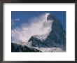 Snow Blows Off Of The Matterhorn Above Zermatt by Gordon Wiltsie Limited Edition Print