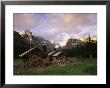 The Elizabeth Parker Hut, A Log Cabin In Yoho National Park by Michael Melford Limited Edition Print