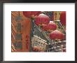 Colorful Lanterns And Banners On Nanjing Road, Shanghai, China by Keren Su Limited Edition Print