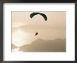 Man Paragliding Over The Mediterranean Coast, Fethiye, Turkey by Marco Simoni Limited Edition Print