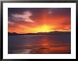 Sunset Over Farmington Bay, Great Salt Lake, Utah, Usa by Scott T. Smith Limited Edition Print