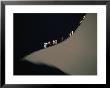 Tourists Forming A Train Across Dunes In The Valley Of The Moon, Valle De La Luna, Chile by Aaron Mccoy Limited Edition Print