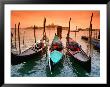 Gondolas On The Bacino Canal, Venice, Italy by Jon Davison Limited Edition Pricing Art Print