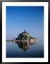 Mont Saint Michel Reflected In Water, Mont St. Michel, France by Izzet Keribar Limited Edition Print