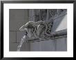 A Neo-Gothic Limestone Gargoyle Spewing Water From Its Mouth by Joseph H. Bailey Limited Edition Print