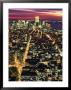 Aerial Night Shot Of Nyc by Rudi Von Briel Limited Edition Print