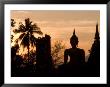 Buddha Statue And Sunset, Thailand by Gavriel Jecan Limited Edition Print