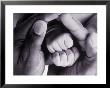 Father's Hands Holding Baby's Hands by Chris Briscoe Limited Edition Pricing Art Print