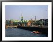 Fredriksholm Canal With The Borsen Building (Stockmarket) In Background, Copenhagen, Denmark by Anders Blomqvist Limited Edition Print