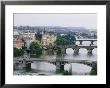 View Down The Vltava River Through Prague by Taylor S. Kennedy Limited Edition Print