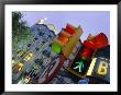 Casa Balli, Gaudi Architecture, And Street Signs, Barcelona, Spain by Gavin Hellier Limited Edition Print