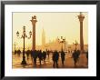 Sunrise In St. Mark's Square, San Giorgio Maggiore In Background, Venice, Veneto, Italy by Lee Frost Limited Edition Print