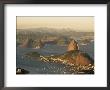 Aerial View Of Botafogo Bay And Sugarloaf, Rio De Janeiro, Brazil, South America by Sergio Pitamitz Limited Edition Print