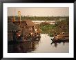 Vietnamese Floating Village, Cambodia by Walter Bibikow Limited Edition Print