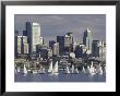 Duck Dodge Sailboat Race, Lake Union, Seattle, Washington, Usa by William Sutton Limited Edition Print