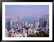 Hong Kong Island Skyline And Victoria Harbour Beyond, Hong Kong, China, Asia by Amanda Hall Limited Edition Pricing Art Print