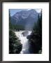 Athabasca Waterfall In Jasper National Park, Alberta, Canada by Claire Rydell Limited Edition Print