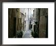 Narrow Street In Old Quarter, Spoleto, Umbria, Italy by Tony Gervis Limited Edition Pricing Art Print