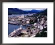 Overhead Of City, Mt. Juneau And Gastineau Channel, Juneau, U.S.A. by James Marshall Limited Edition Print