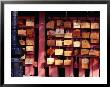 Plaques Lining Walls Of Fushimi Inari Shrine In Kyoto, Kyoto, Kinki, Japan by Christopher Groenhout Limited Edition Print