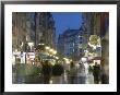 Evening Pedestrian Traffic On Knez Mihailova Street, Belgrade, Serbia by Walter Bibikow Limited Edition Print