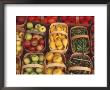 Baskets Of A Variety Of Fruits And Vegetables by Eric Horan Limited Edition Pricing Art Print