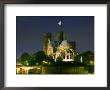 Full Moon Over Notre Dame Cathedral At Night, Paris, France by Jim Zuckerman Limited Edition Print