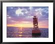 Bell Buoy, Sunset, Narragansett Bay, Ri by David Witbeck Limited Edition Print