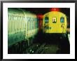 Train Arriving At Underground Station, London, England by Jon Davison Limited Edition Print