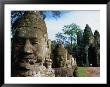 Giants Causeway At South Gate Of Angkor Thom Angkor, Siem Reap, Cambodia by Glenn Beanland Limited Edition Print