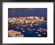 Mykonos Town At Sunset, Mykonos, Greece by Walter Bibikow Limited Edition Print